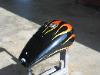 Custom Harley tank finished - mouse over tank before clear