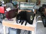 right front fender and gas tank (which also happens to be the dash and firwall)